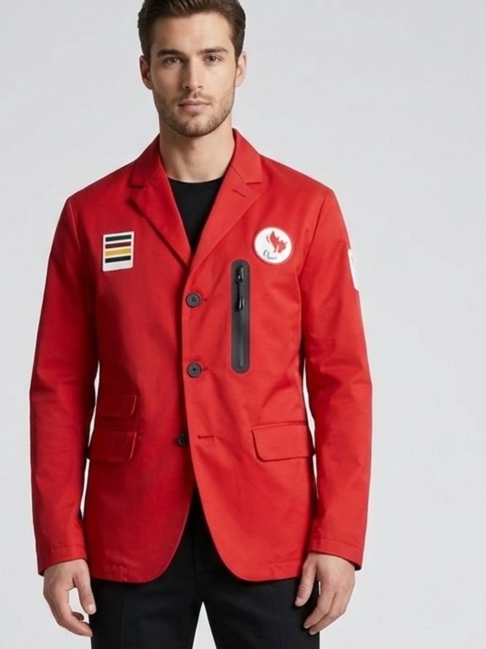 Team Canada Tokyo 2020 Olympic Windbreaker Hudson's Bay Company Jacket | Men's M